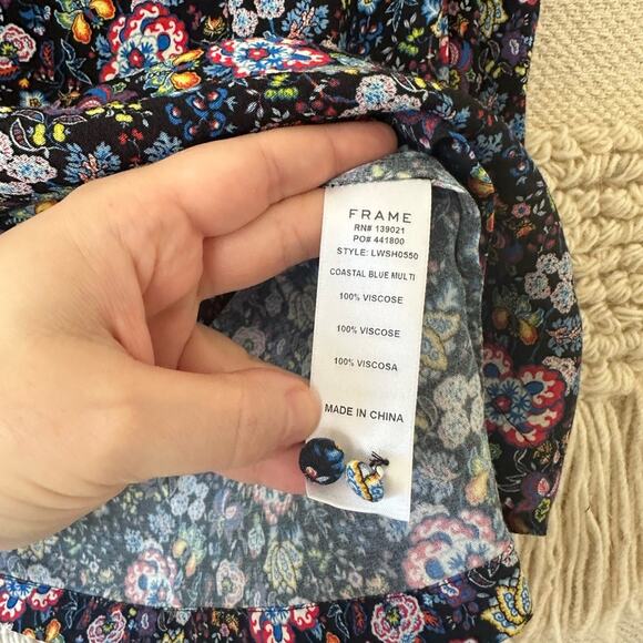 Frame One Shoulder Top - Picture 4 of 7